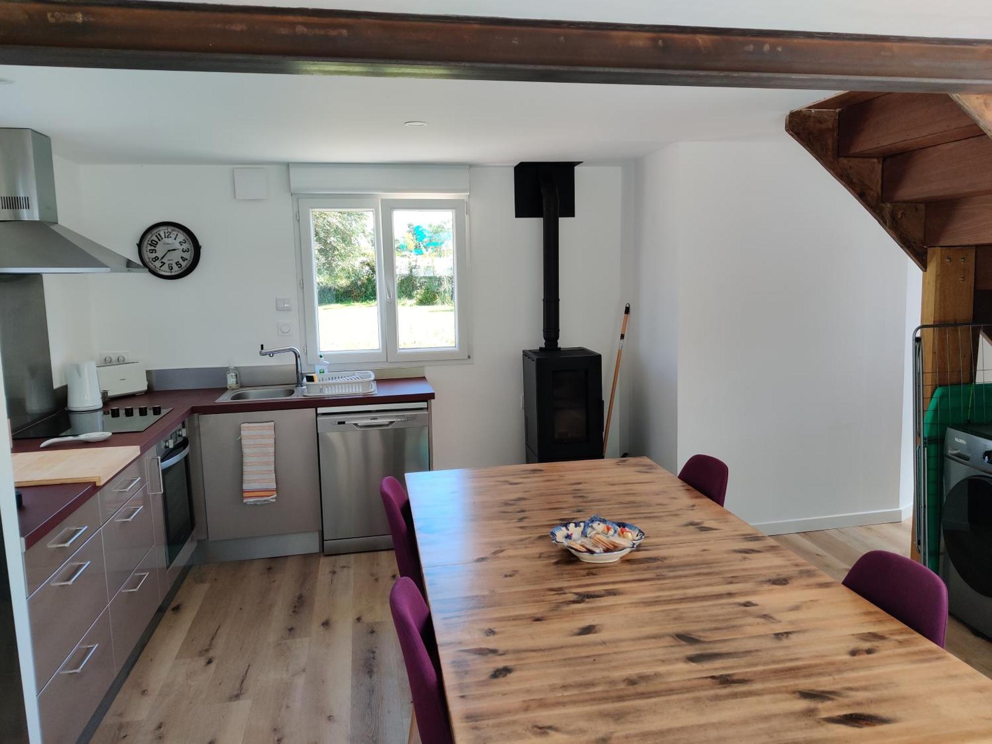 Plouhinec  Maison De Vacances 4 Pers Avec Jardin Privatif A 1Km Plage Lines Et 300M De La Mer De Gavres - Ar Pil Jadur מראה חיצוני תמונה