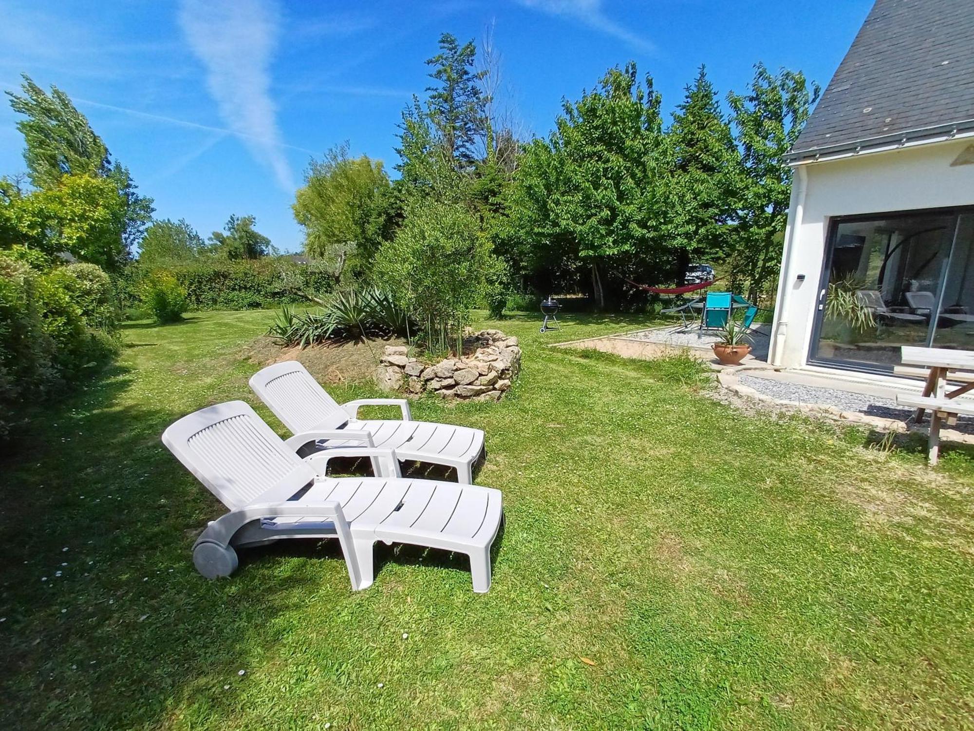 Plouhinec  Maison De Vacances 4 Pers Avec Jardin Privatif A 1Km Plage Lines Et 300M De La Mer De Gavres - Ar Pil Jadur מראה חיצוני תמונה
